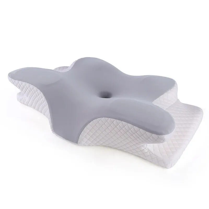 Memory Foam Orthopedic Pillow Neck Pain - 메모리폼 베개 나비형 편안한 경추 슬로우