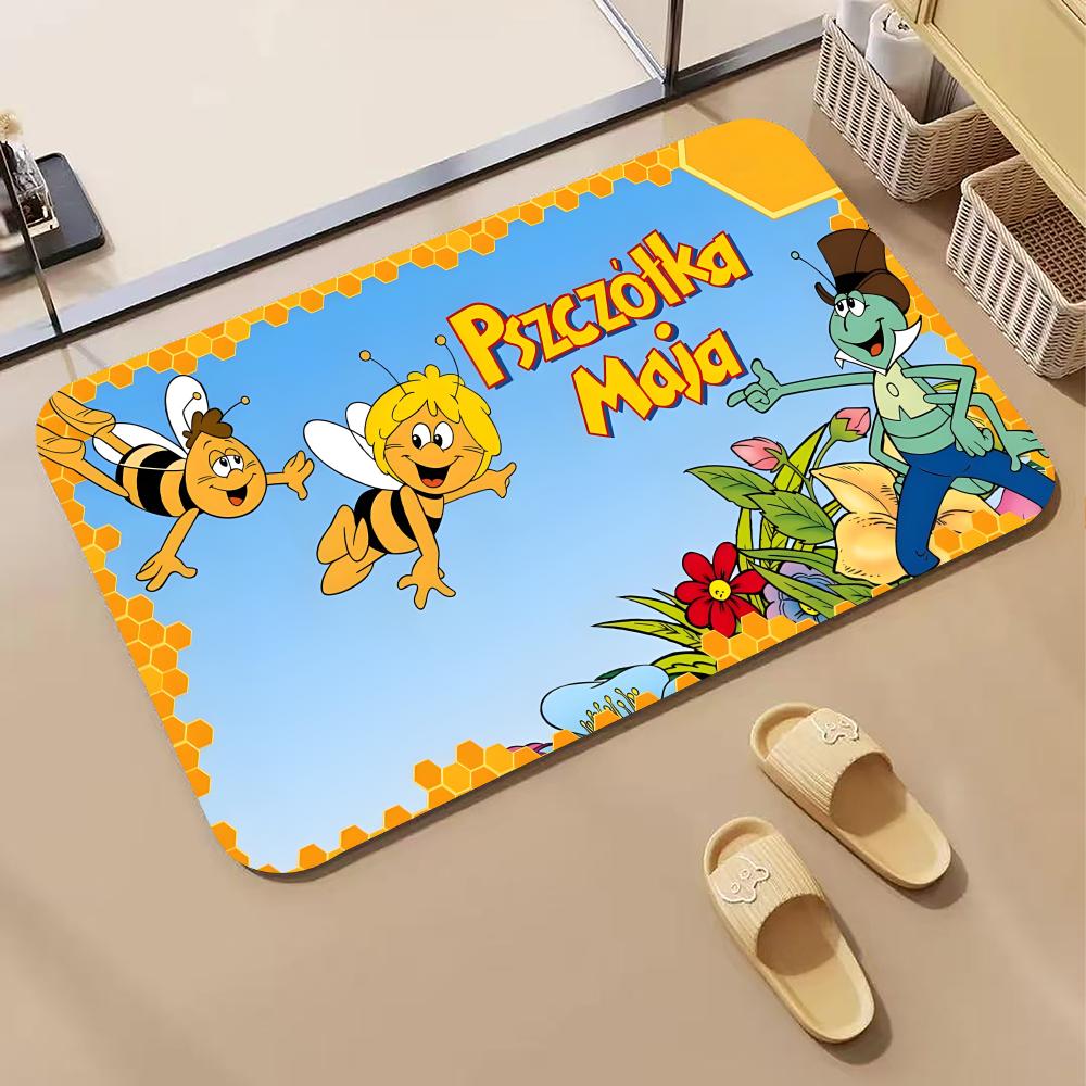Quick Dry Diatomite Bath Mat - 키즈 M-마야 T-더 B-비 바닥 매트