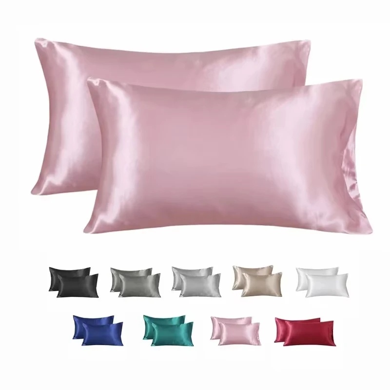 Satin Silk Pillowcase Hair Skin - 100% 실크 베갯잇, 실키 새틴 헤어