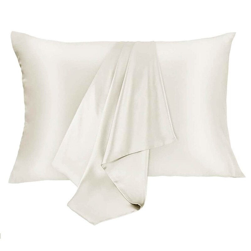 Satin Silk Pillowcase Hair Skin - 침실 사무실 거실 베개를 위한 봉투