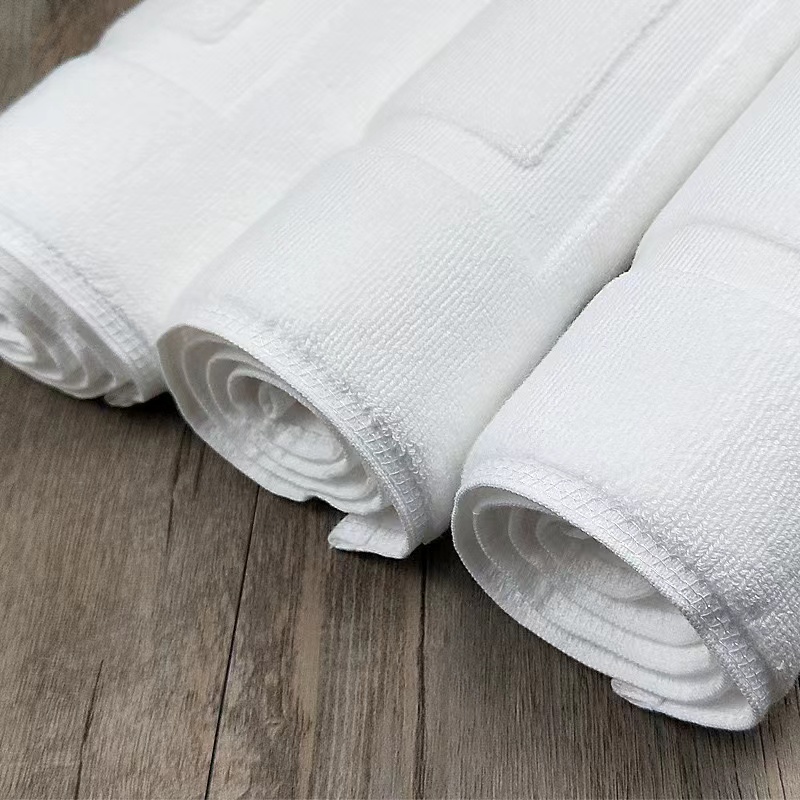 흰색 바닥 수건 두꺼운 자카드 스파 욕실 매트 호텔 홈 - Quick Dry Diatomite Bath Mat 리뷰 및 가격