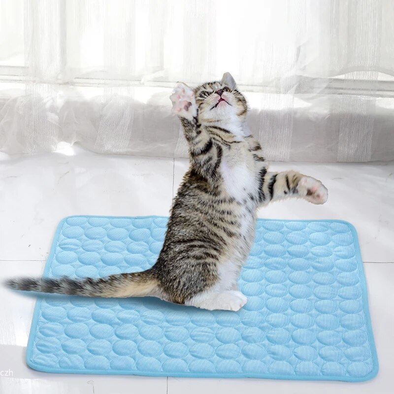 반려동물 아이스 매트 여름 고양이 강아지 소파 둥지 침 - Cooling Blanket Hot Sleepers 리뷰 및 가격