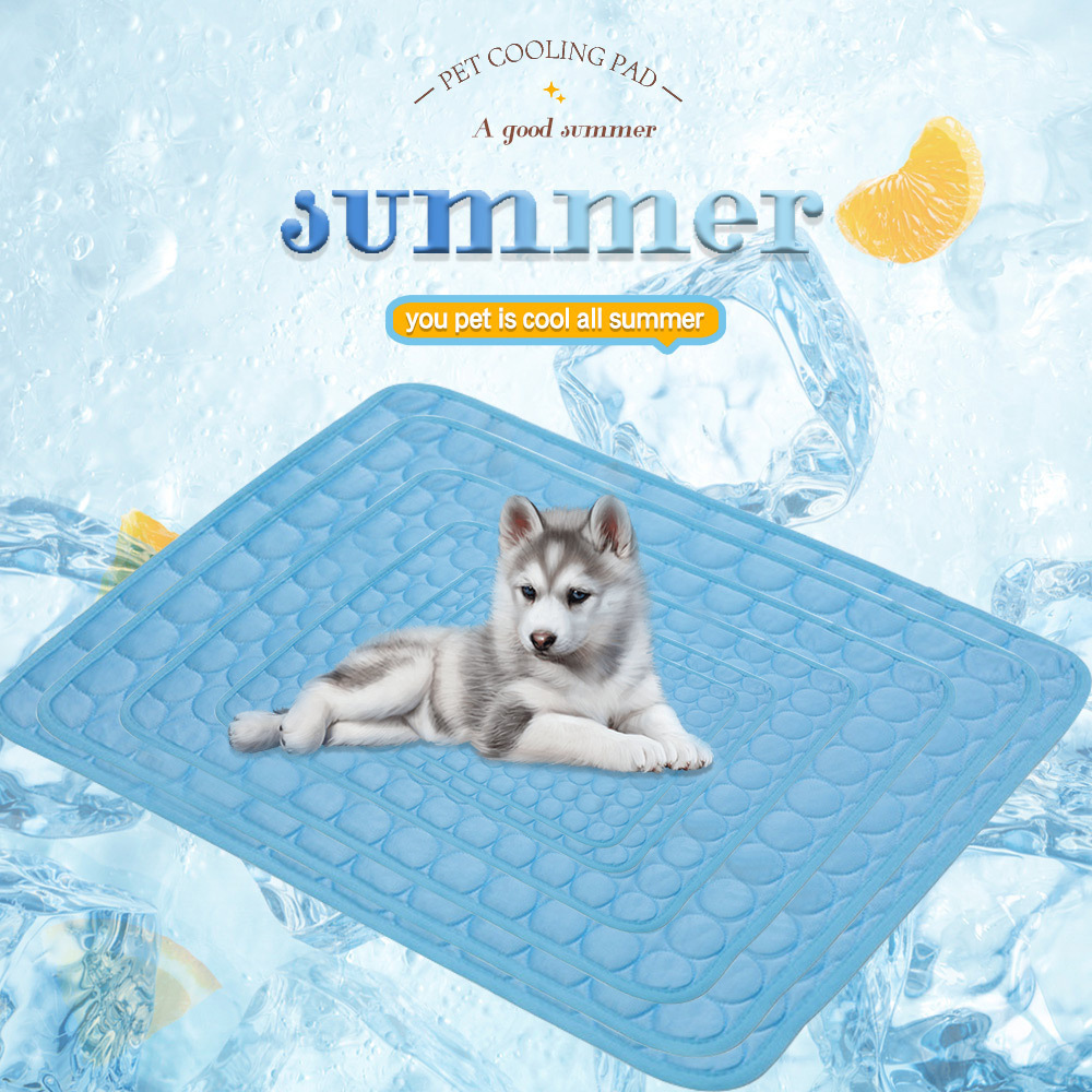 반려동물용 아이스 매트 여름 쿨링 매트 소형견 고양이용 - Cooling Blanket Hot Sleepers 리뷰 및 가격