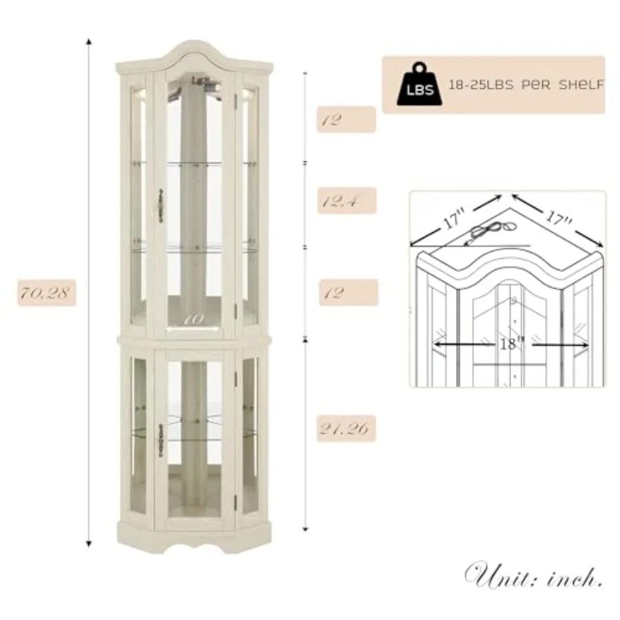 바와 술 보관을 위한 코너형 캐비닛으로, 밝은 색상의  - Storage & Organization 리뷰 및 가격