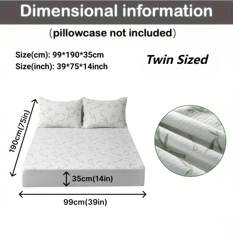 메이케어 100% 대나무 섬유 매트리스 프로텍터 - 3 - Waterproof Mattress Protector Breathable 리뷰 및 가격