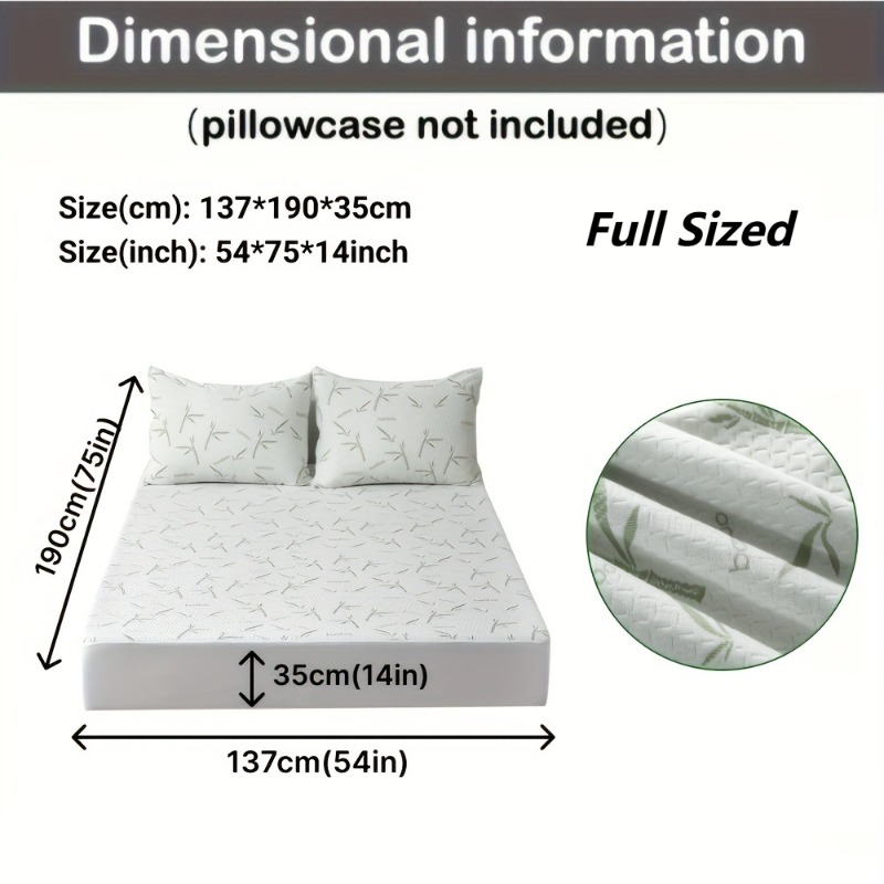 메이케어 100% 대나무 섬유 매트리스 프로텍터 - 3 - Waterproof Mattress Protector Breathable 리뷰 및 가격