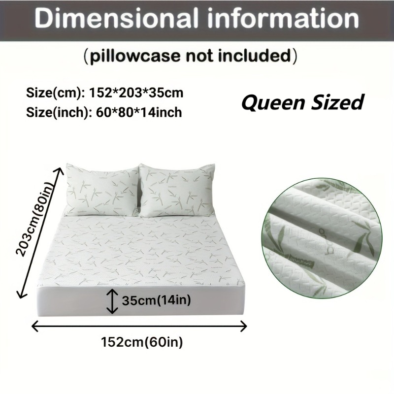 메이케어 100% 대나무 섬유 매트리스 프로텍터 - 3 - Waterproof Mattress Protector Breathable 리뷰 및 가격