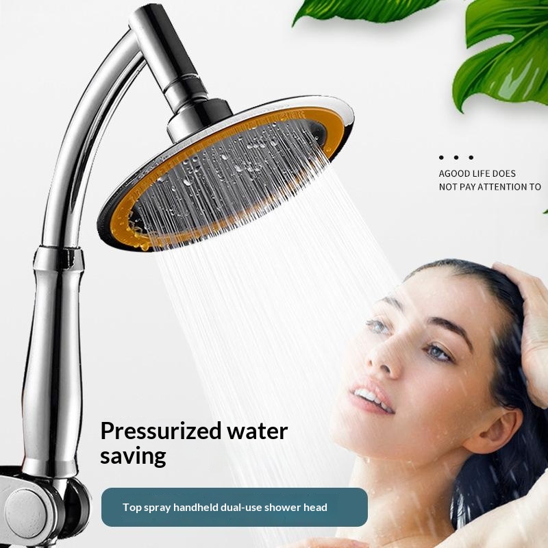 6인치 고압 360도 회전 대형 원형 레인폴 핸드헬드  - High Pressure Shower Head Handheld 리뷰 및 가격