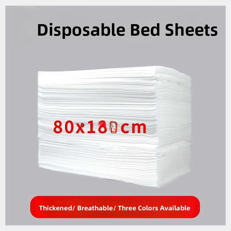 100Pcs 일회용 두꺼운 부직포 침대 커버 방수 통기 - Waterproof Mattress Protector Breathable 리뷰 및 가격