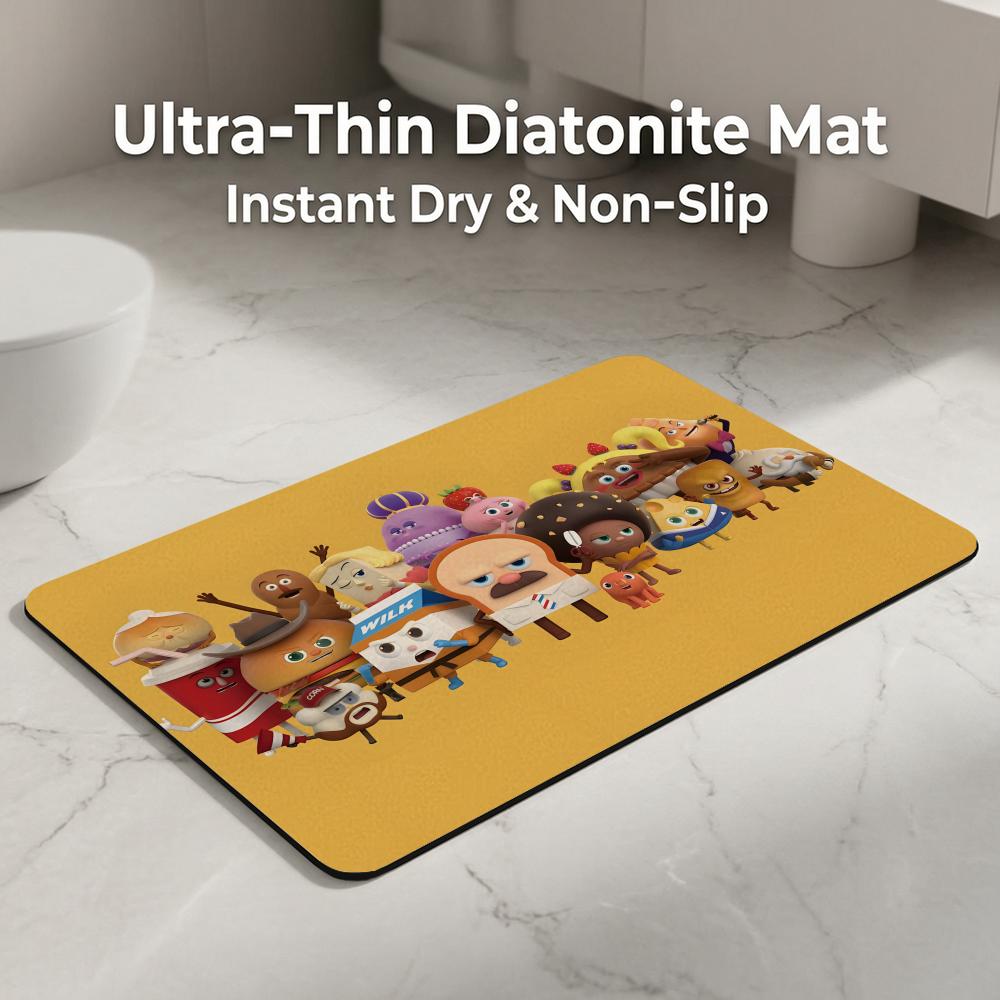 만화 B-Bread B-바버샵 바닥 매트 규조토 욕실  - Quick Dry Diatomite Bath Mat 리뷰 및 가격