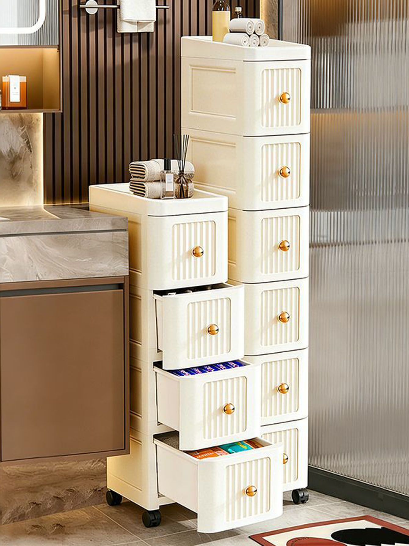 15CM 폭의 간격이 있는 수납장 – 주방 냉장고 및  - Storage & Organization 리뷰 및 가격