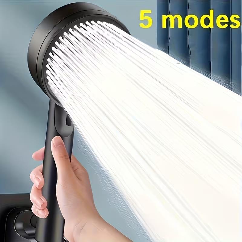 2개 고압 샤워 헤드, 5/6가지 모드, 레인/마사지/ - High Pressure Shower Head Handheld 리뷰 및 가격