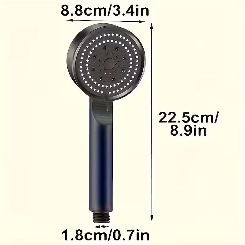 2개 고압 샤워 헤드, 5/6가지 모드, 레인/마사지/ - High Pressure Shower Head Handheld 리뷰 및 가격