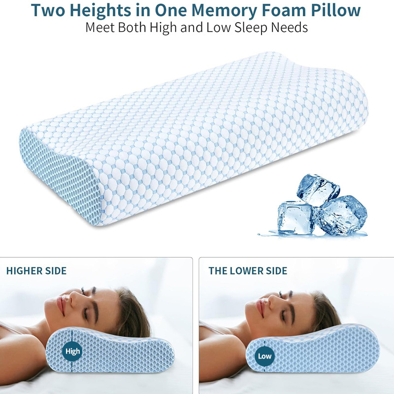 슬로우 리바운드 베개 60*40*12CM 정형외과용 메 - Anti Snore Contour Pillow 리뷰 및 가격