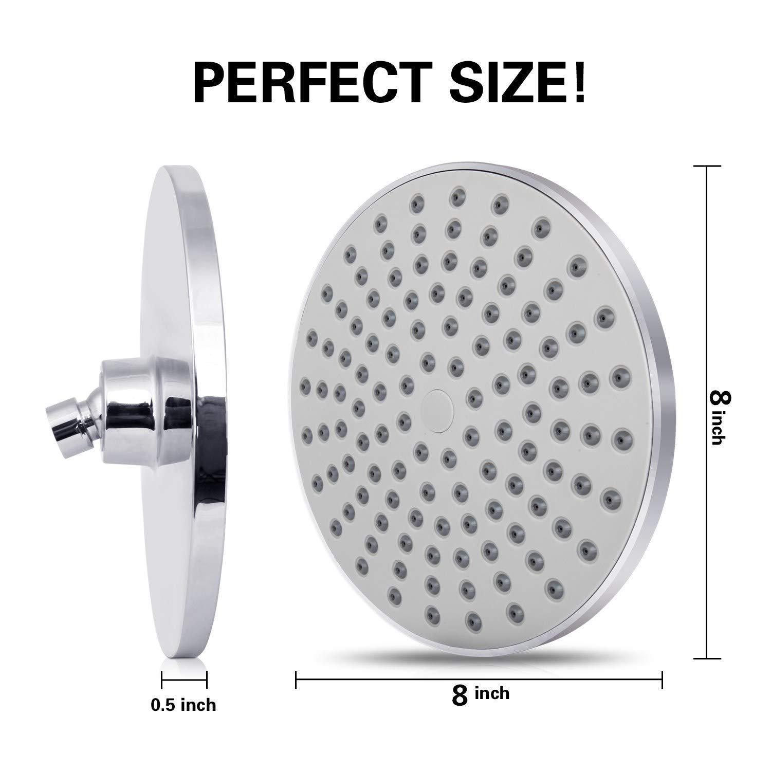 레인폴 샤워헤드 대형 패널 대용량 수퍼차지 고압 탑 레 - High Pressure Shower Head Handheld 리뷰 및 가격
