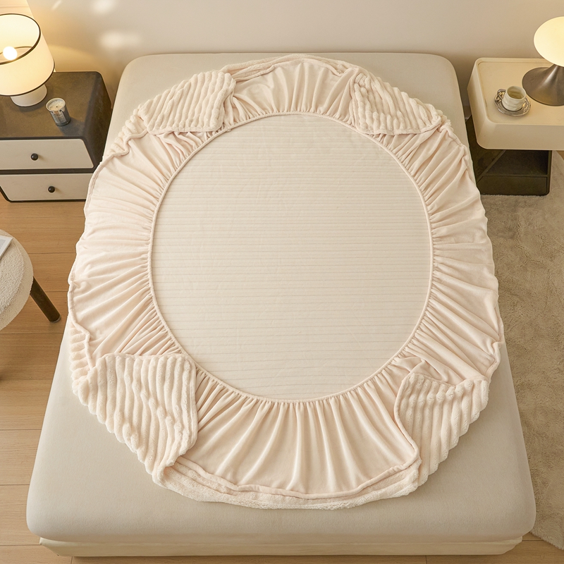 모조 토끼털 겨울용 침대 시트 세트 (베개 커버 2개  - Fitted Bed Sheets Deep Pocket 리뷰 및 가격