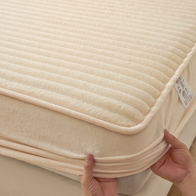 모조 토끼털 겨울용 침대 시트 세트 (베개 커버 2개  - Fitted Bed Sheets Deep Pocket 리뷰 및 가격