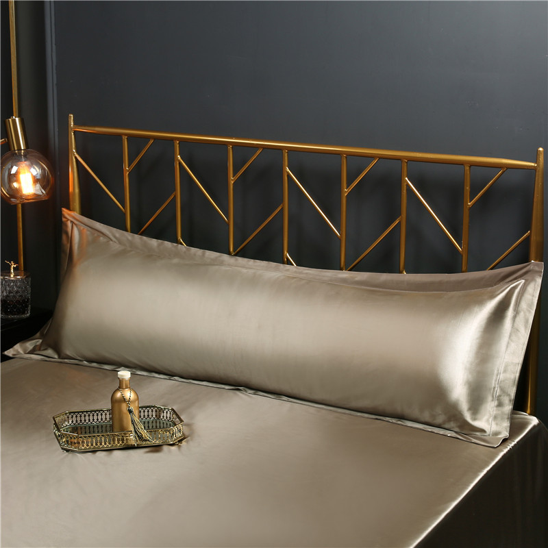 48x150cm 인조 실크 새틴 베갯잇 직사각형 더블  - Satin Silk Pillowcase Hair Skin 리뷰 및 가격