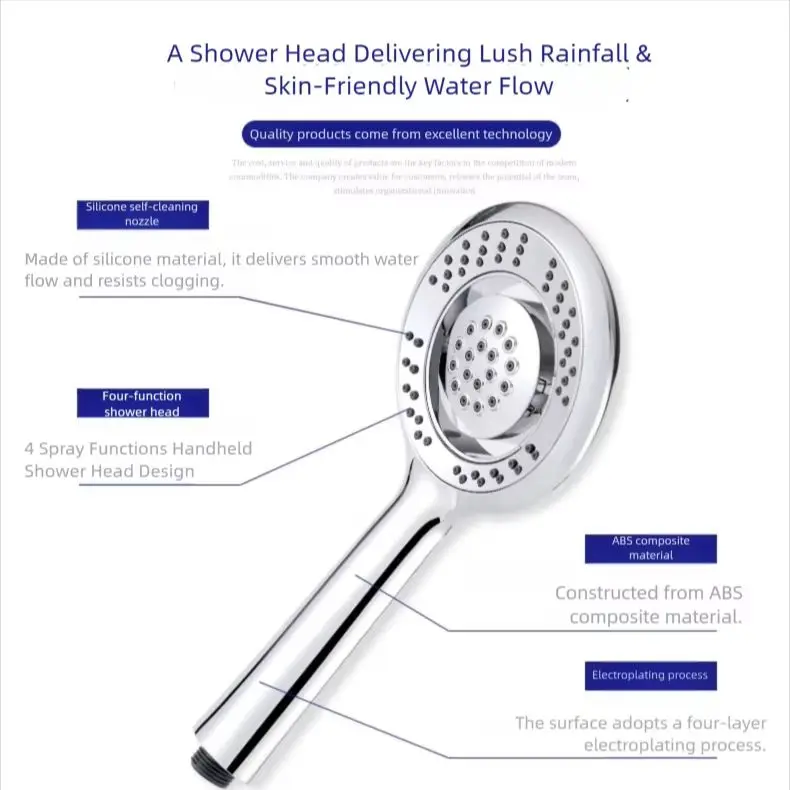 고압 핸드헬드 샤워 헤드, 방폭 및 방수 기능, 절수형 - High Pressure Shower Head Handheld 리뷰 및 가격