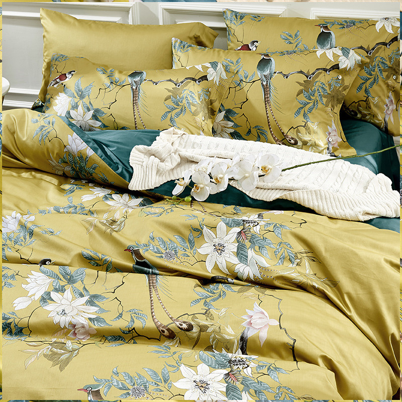 럭셔리 600TC 이집트 면 침구 세트, 새 식물 꽃, - Aesthetic Floral Duvet Cover 리뷰 및 가격