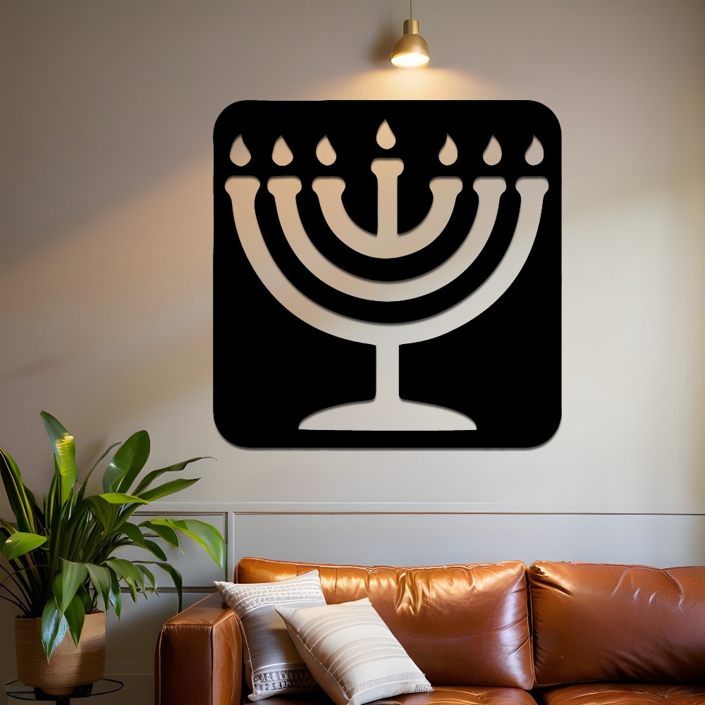 CIFBUY 철제 벽 장식 빈티지 메노라 금속 조각 방 - Home Decor 리뷰 및 가격