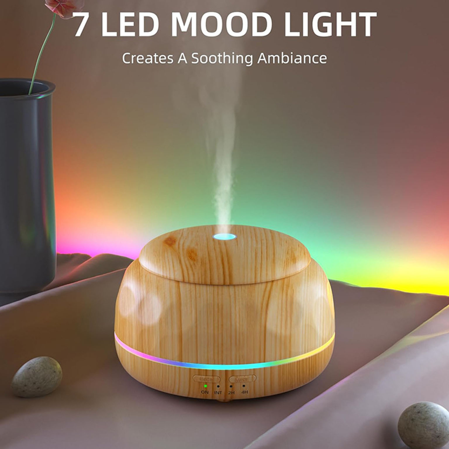 에센셜 오일 디퓨저 공기 가습기 방용 아로마 머신, 원 - Lighting 리뷰 및 가격